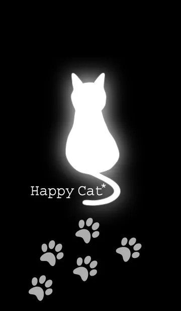 [LINE着せ替え] Happy cat*の画像1