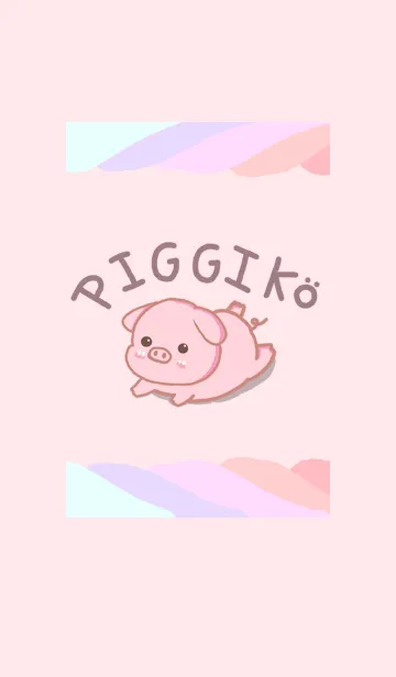 [LINE着せ替え] sweet piggikoの画像1