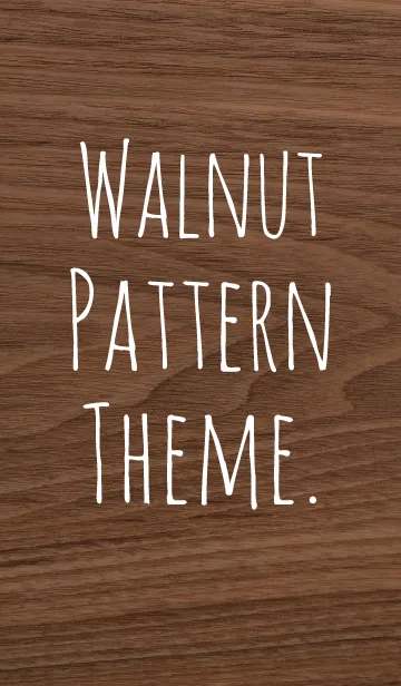 WALNUT PATTERNの着せ替えメイン画像