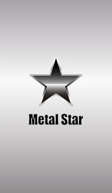 [LINE着せ替え] Metal Starの画像1