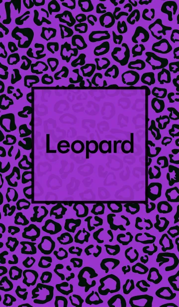 Leopard Purpleの着せ替えメイン画像