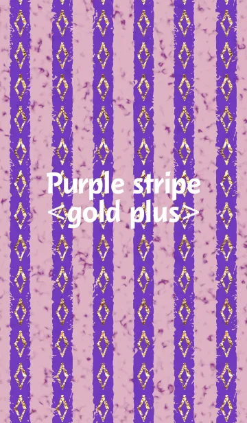 Purple stripe gold plus kaiの着せ替えメイン画像