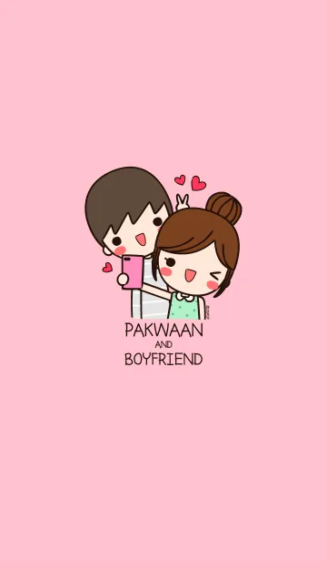 [LINE着せ替え] PAKWAAN ＆ BOY FRIENDの画像1