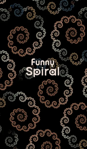 [LINE着せ替え] Funny spiralの画像1