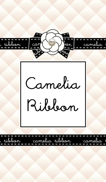 [LINE着せ替え] 大人カワイイ♡Camelia Ribbonの画像1