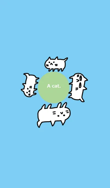 [LINE着せ替え] ネコが。の画像1