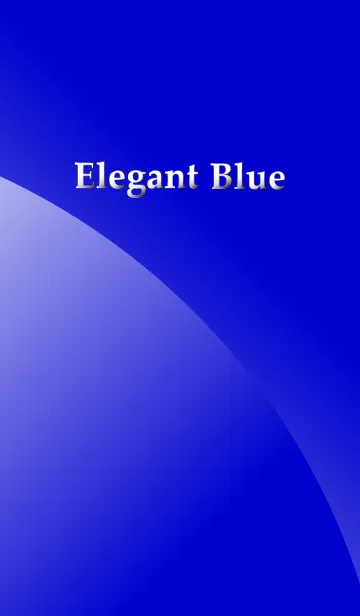 [LINE着せ替え] Elegant Blueの画像1