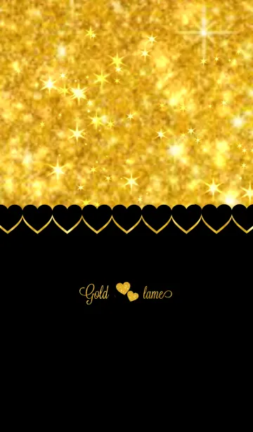 [LINE着せ替え] ♡大人可愛い♡Gold×Lameの画像1