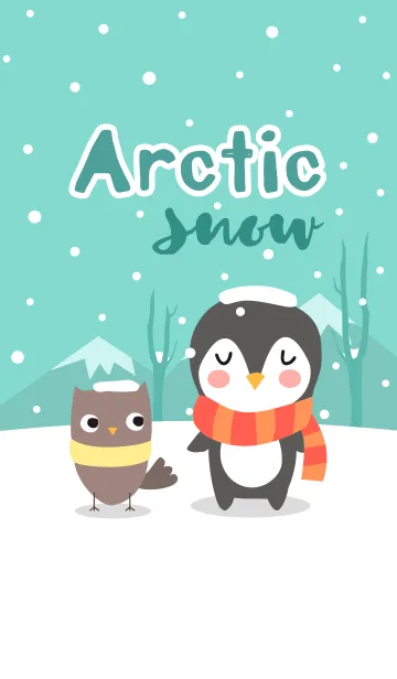 [LINE着せ替え] Arctic Snowの画像1