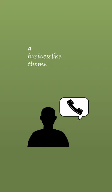 [LINE着せ替え] a businesslike themeの画像1