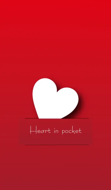 [LINE着せ替え] Heart in pocket 2.の画像1