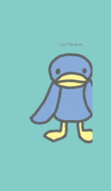 [LINE着せ替え] わたしはペンギン。の画像1