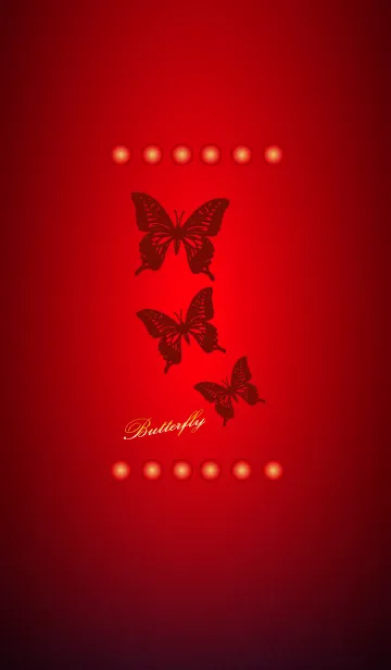 [LINE着せ替え] A simple butterfly butterfly 3の画像1