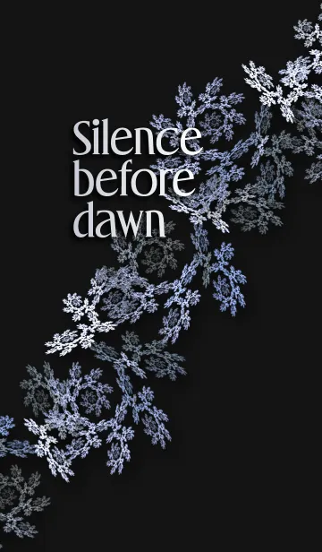 [LINE着せ替え] Silence before dawnの画像1