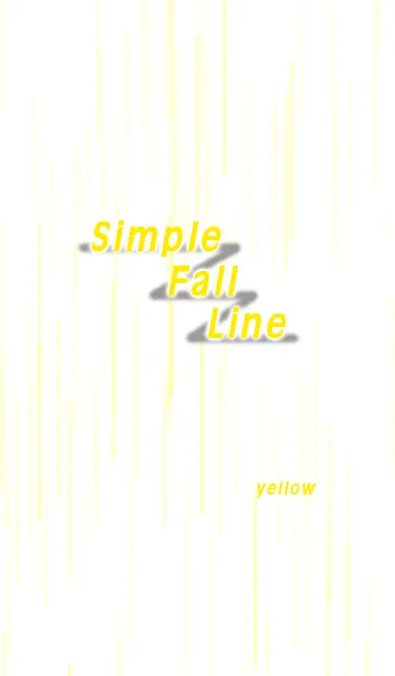 [LINE着せ替え] Simple Fall Line (yellow)の画像1