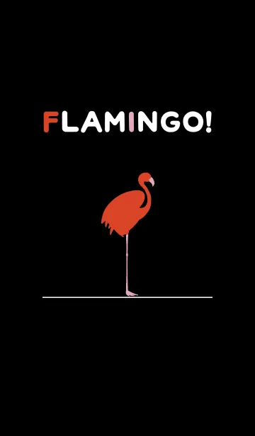 [LINE着せ替え] FLAMINGO！の画像1