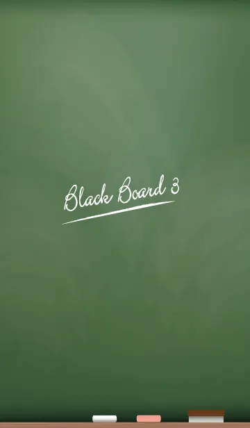 [LINE着せ替え] Black Board 3.の画像1