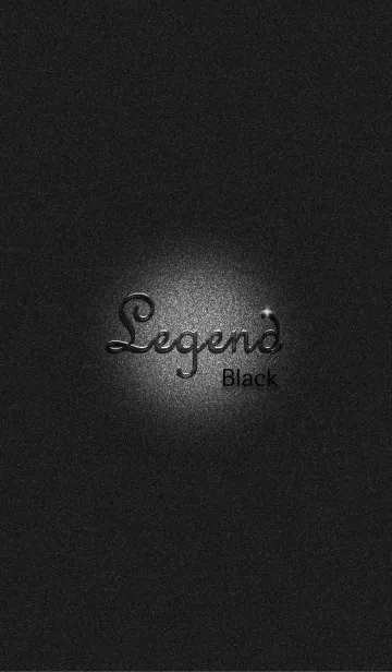 "Legend black" simple themeの着せ替えメイン画像