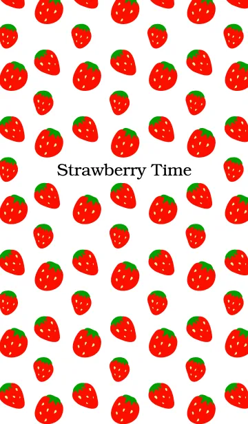 [LINE着せ替え] Strawberry Timeの画像1