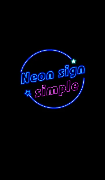 [LINE着せ替え] Neon sign vol.4 simpleの画像1