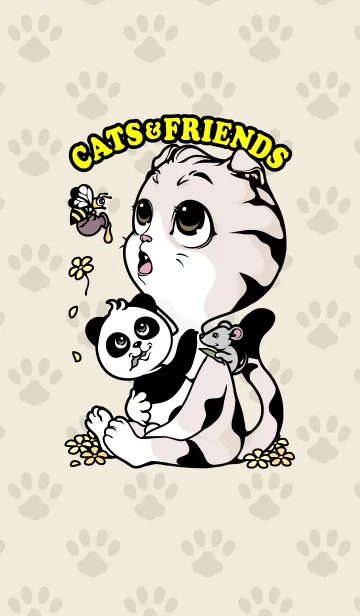 [LINE着せ替え] CATS＆FRIENDSの画像1