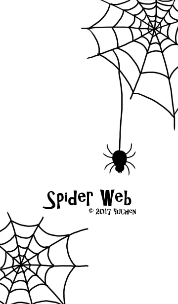 [LINE着せ替え] Spider Webの画像1