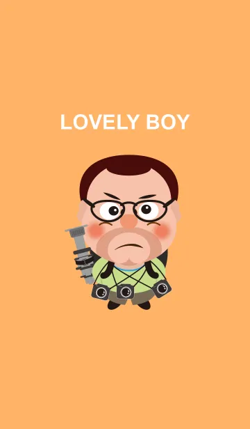 [LINE着せ替え] Lovely boyの画像1