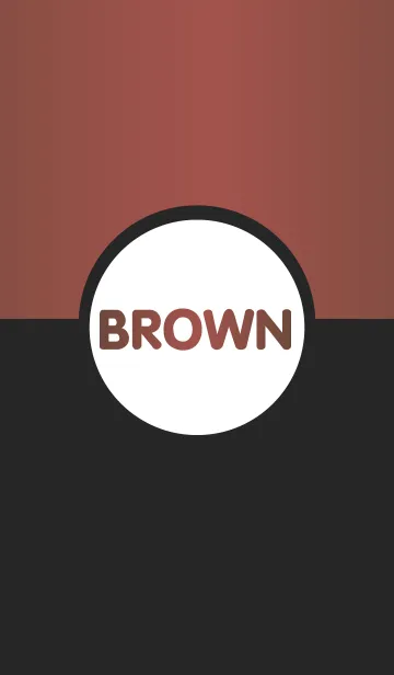 [LINE着せ替え] Simple Brown Black v.2の画像1