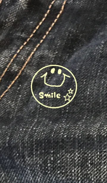 [LINE着せ替え] Denim Smileの画像1