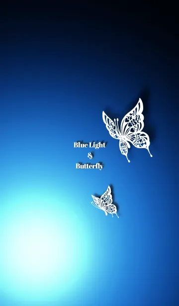 ♥ペア♥Blue Light ＆ Butterflyの着せ替えメイン画像