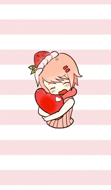 苺ババロアちゃんの着せ替えメイン画像