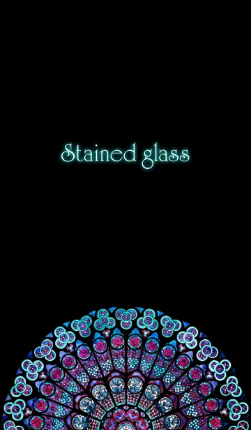 [LINE着せ替え] -stained glass-の画像1