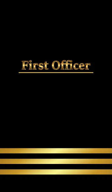 [LINE着せ替え] First Officerの画像1