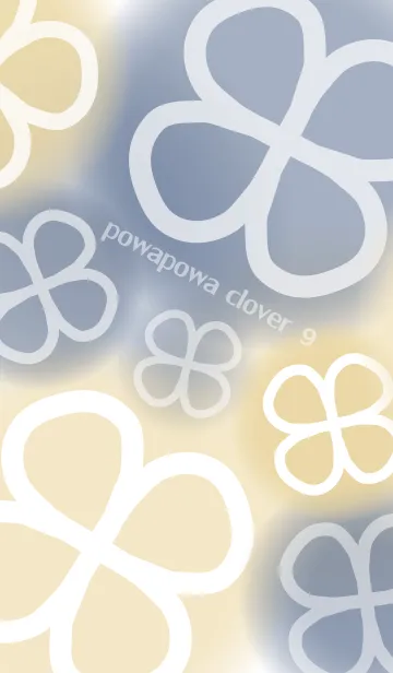 [LINE着せ替え] powapowa clover 9の画像1