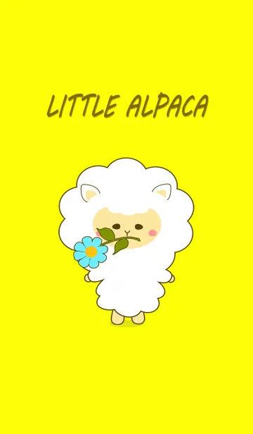 [LINE着せ替え] Little alpacaの画像1