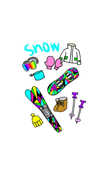 スノーのLINE着せ替え