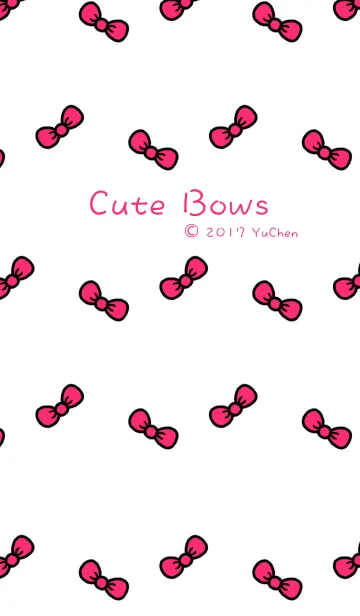 Cute Bows 2の着せ替えメイン画像