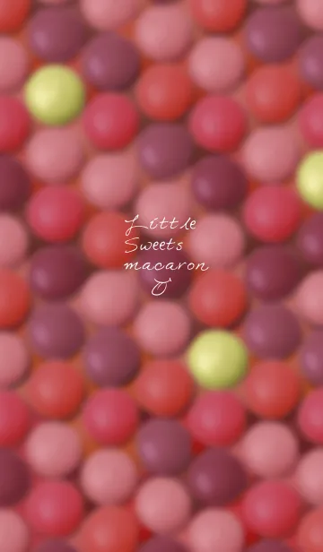 [LINE着せ替え] Little Sweet macaronの画像1