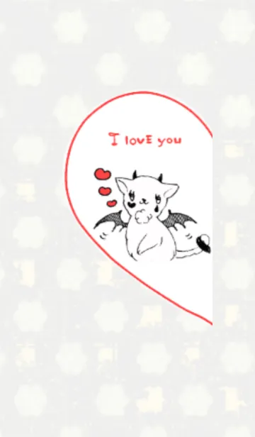 [LINE着せ替え] 黒猫天使と白猫悪魔 1の画像1