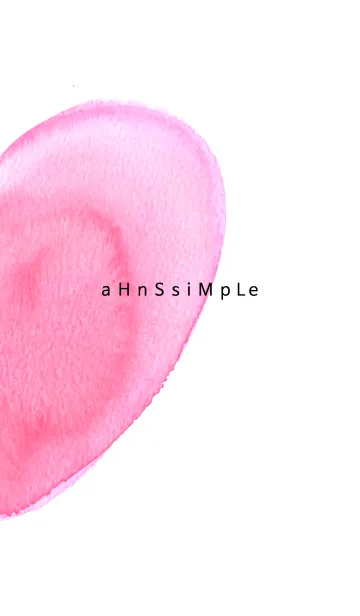 [LINE着せ替え] ahns simple_006_heart_rightの画像1