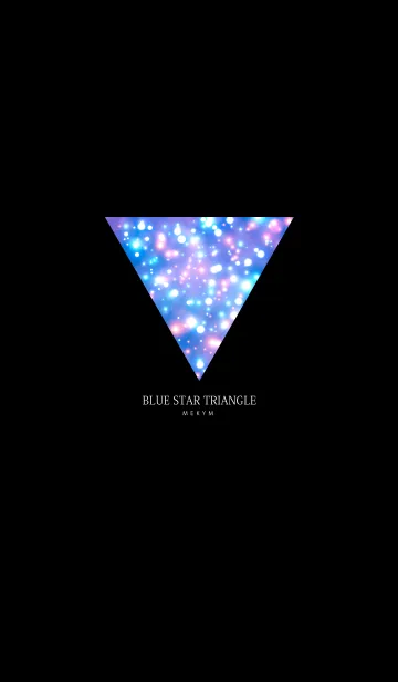 [LINE着せ替え] BLUE STAR TRIANGLEの画像1
