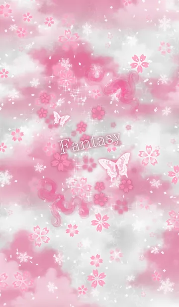 [LINE着せ替え] Fantasy -Cherry Blossoms-の画像1