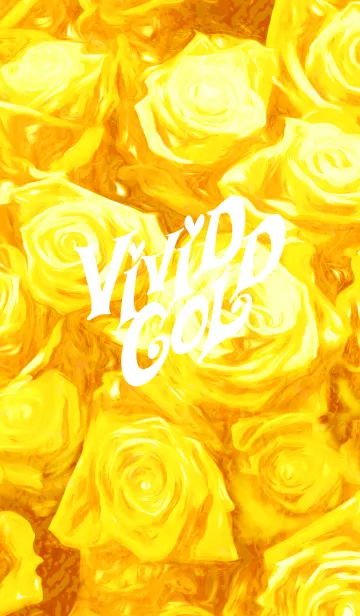 [LINE着せ替え] Vivid goldの画像1