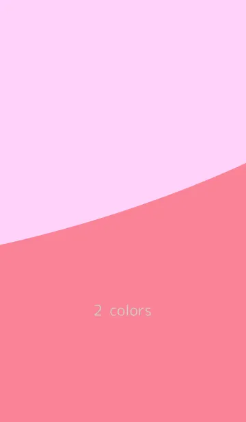 2 colors pinkの着せ替えメイン画像