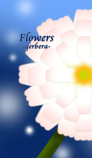 [LINE着せ替え] Flowers -ガーベラ-の画像1