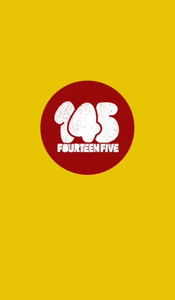 [LINE着せ替え] 145:FOURTEEN FIVEの画像1