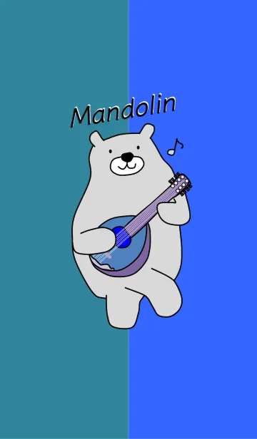 [LINE着せ替え] マンドリンベアの画像1
