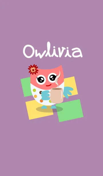 [LINE着せ替え] Owliviaの画像1