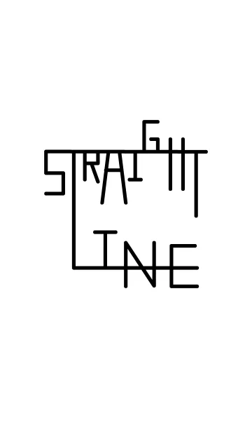 [LINE着せ替え] Straight Lineの画像1