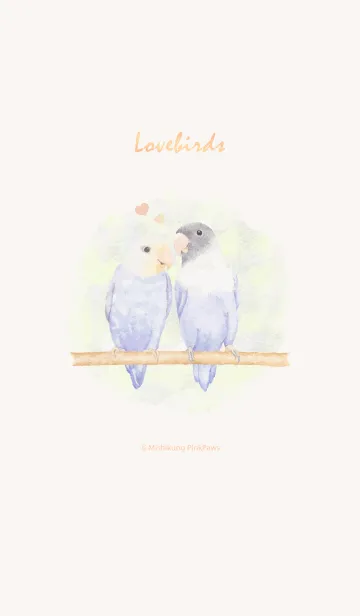[LINE着せ替え] Lovebirdsの画像1